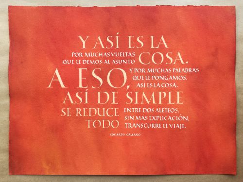Cita de Eduardo Galeano